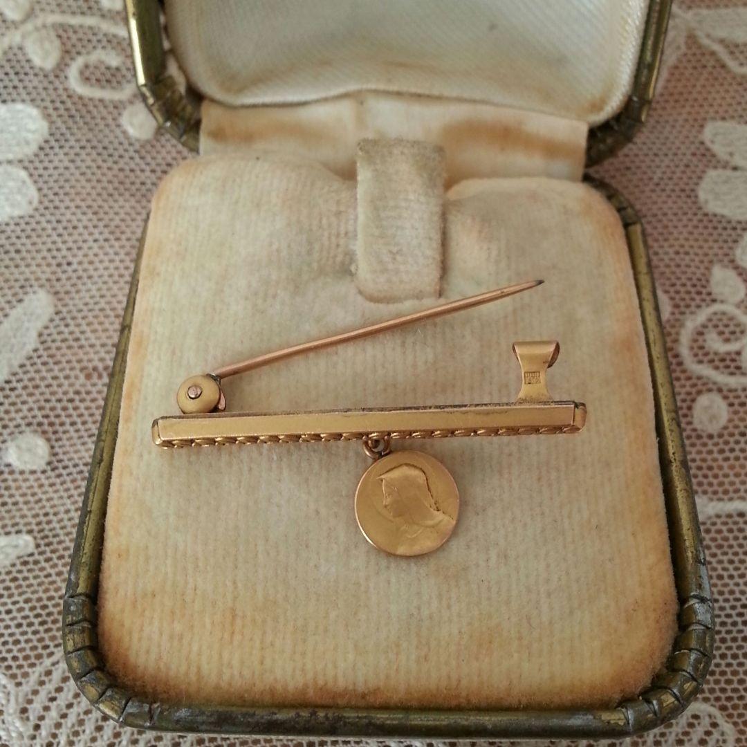 BEBE ピン FIX フランス アンティーク ベベピン ドール