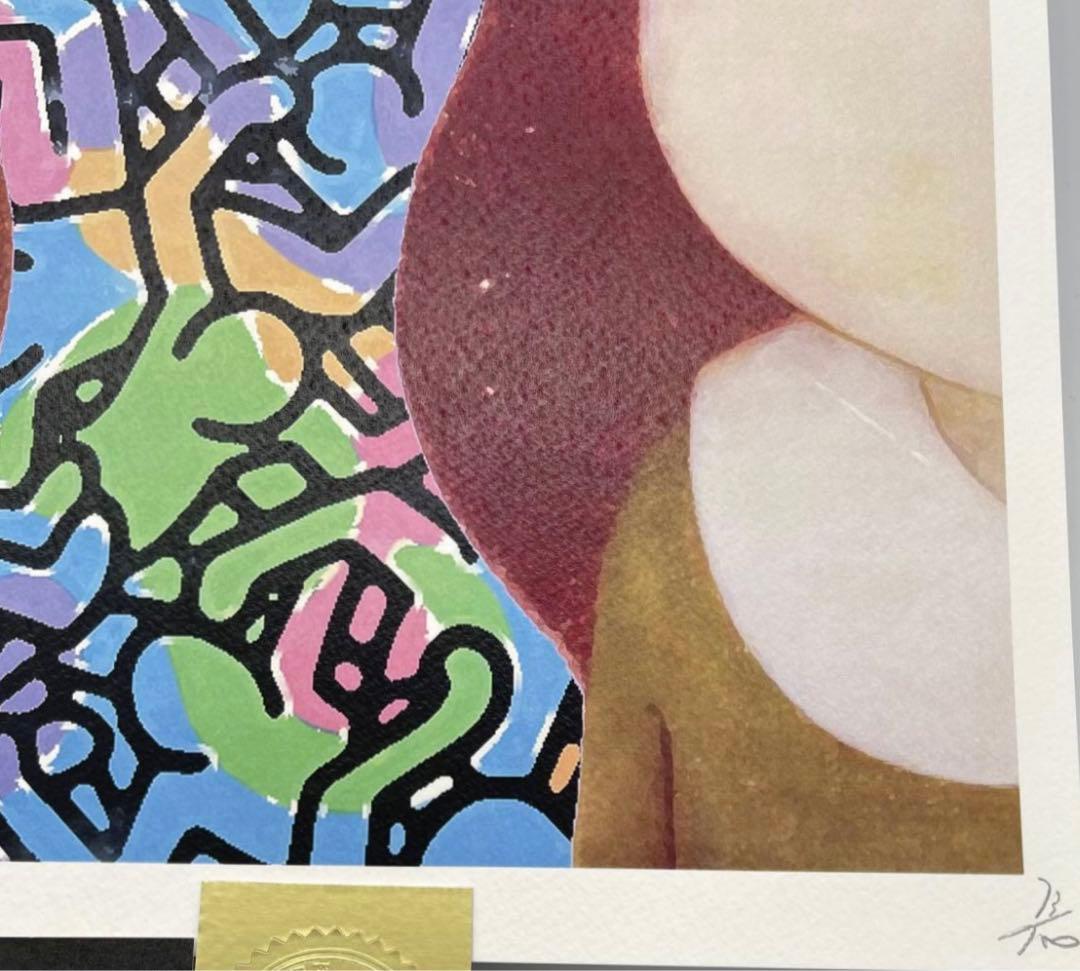 DEATH NYC 世界限定100枚 アートポスター 奈良美智 ／キースヘリング