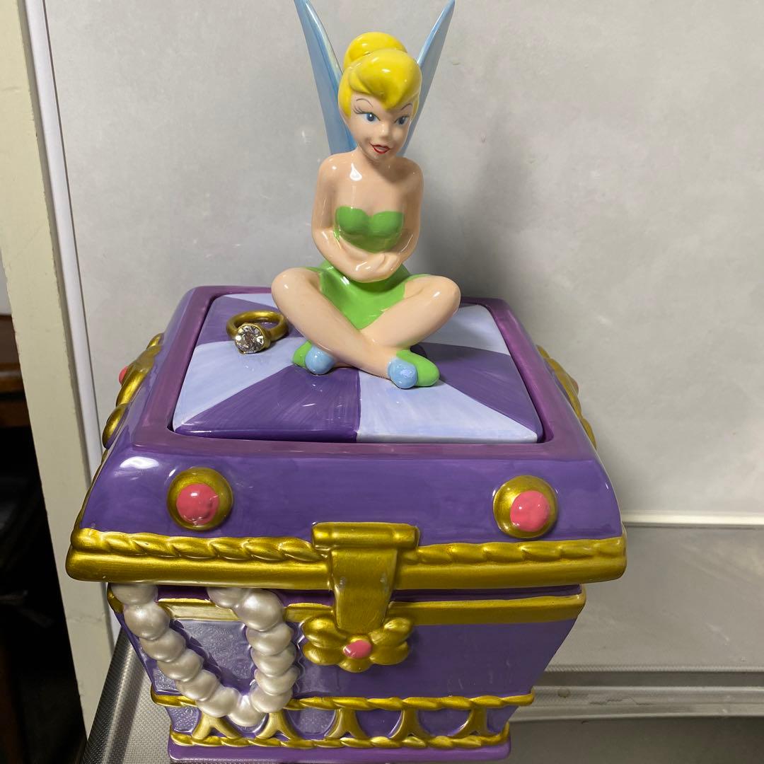 ディズニー　ティンカーベル　小物入れ