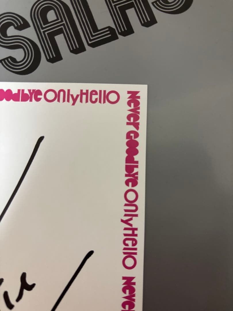 イナバサラス　INABA SALAS サイン