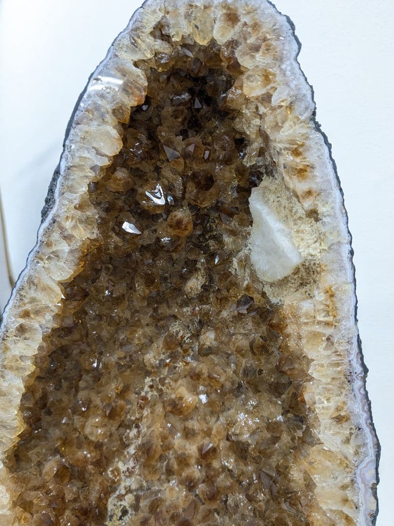 値下　シトリンドーム　高さ35cm