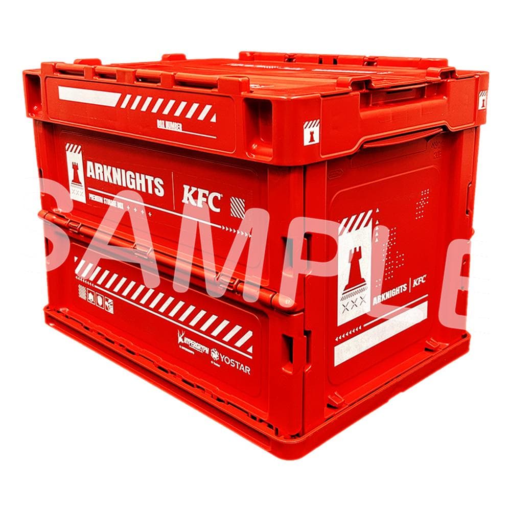 アークナイツ　KFCコラボ ミニコンテナBOX Red ver.　新品