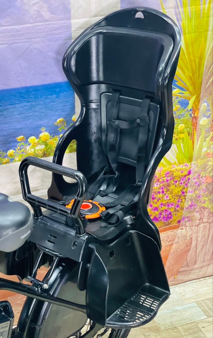 Y2321パスバビー⭐️ヤマハ最上級モデル！子供乗せ電動アシスト自転車