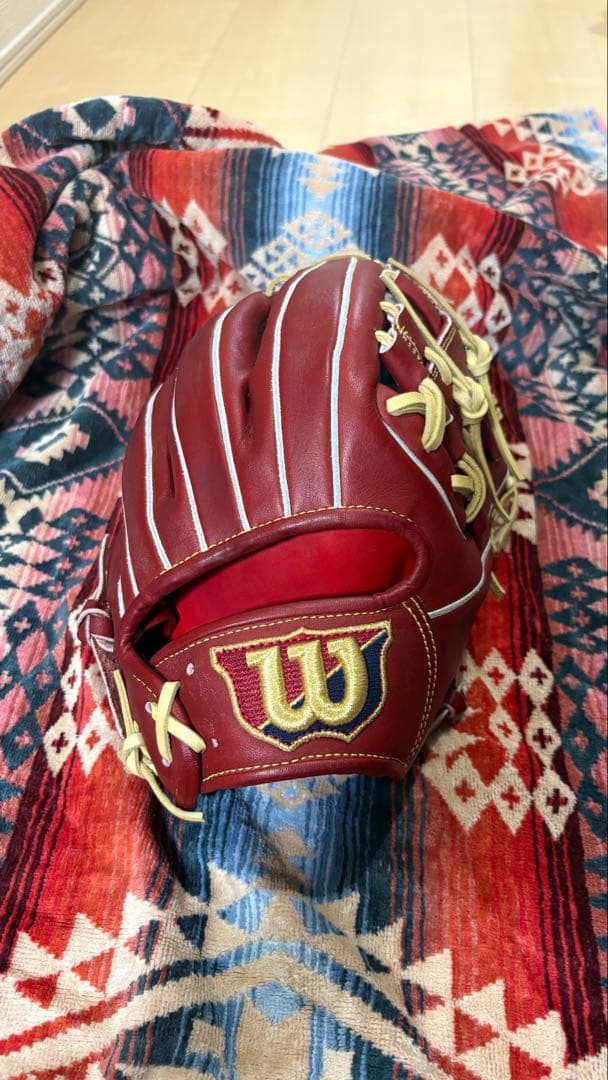 硬式用 WILSON STAFF DUAL 内野手用 86型　ブリック　限定
