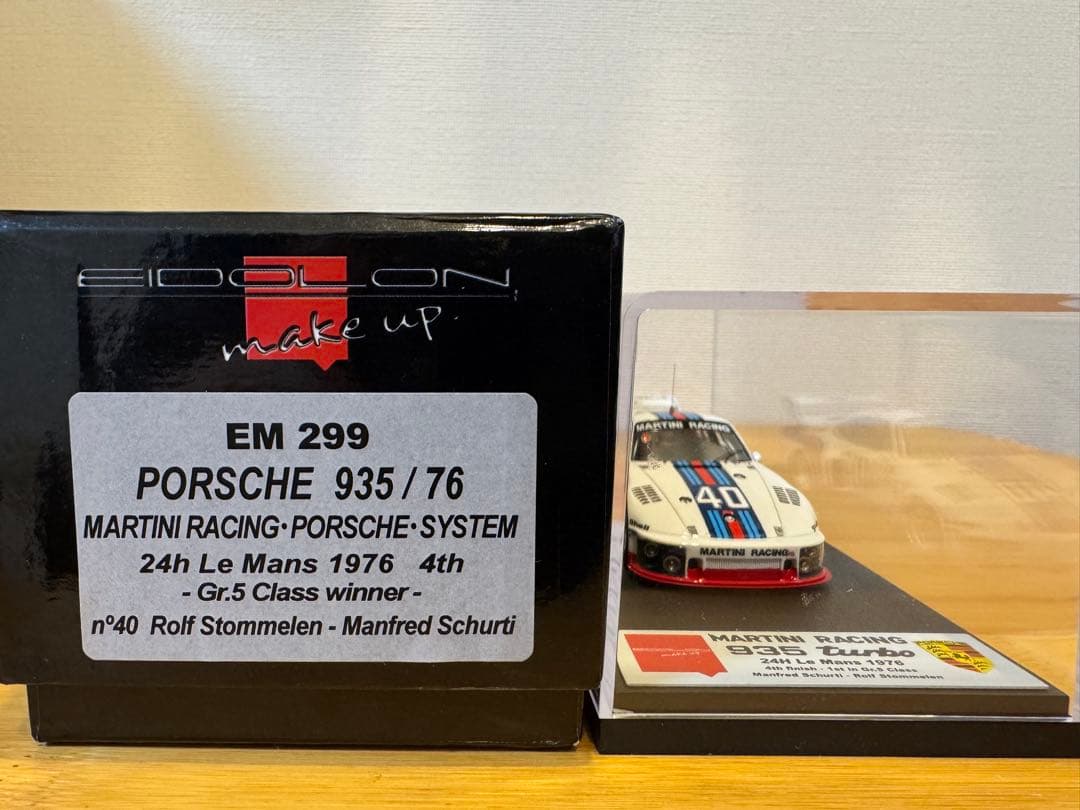 【EIDOLON】EM299 Porsche 935 LM1976 #40