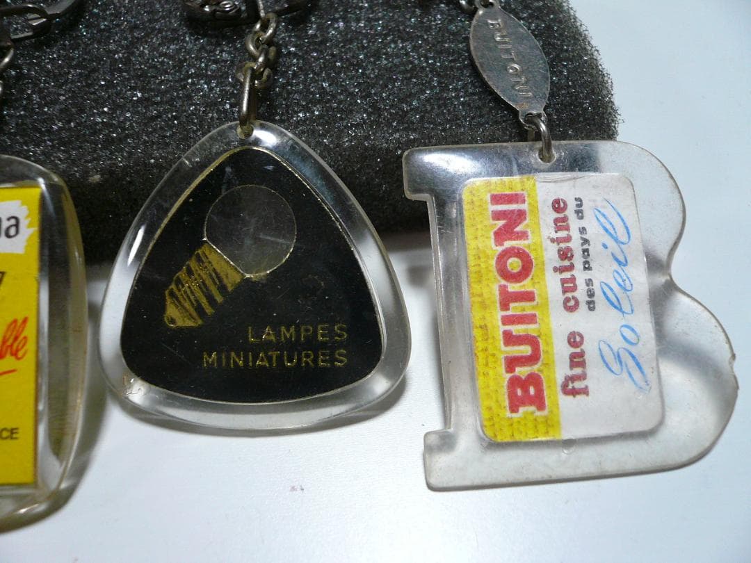 希少 ビンテージ キーホルダー 5個 企業モノ 広告 ビクター犬 ニッパー