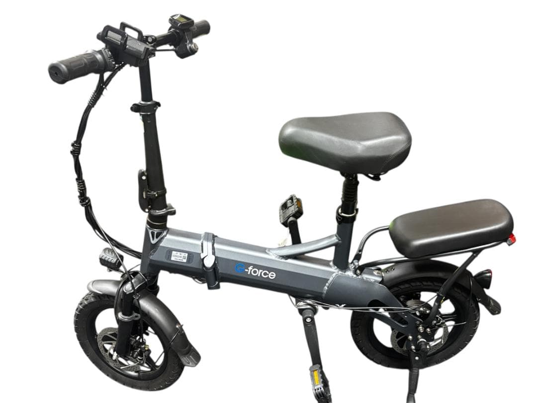 美品G-force G14 チェーンレス電動アシスト 折り畳み 自転車