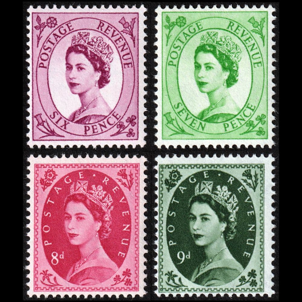 普通切手（イギリス 1955年）