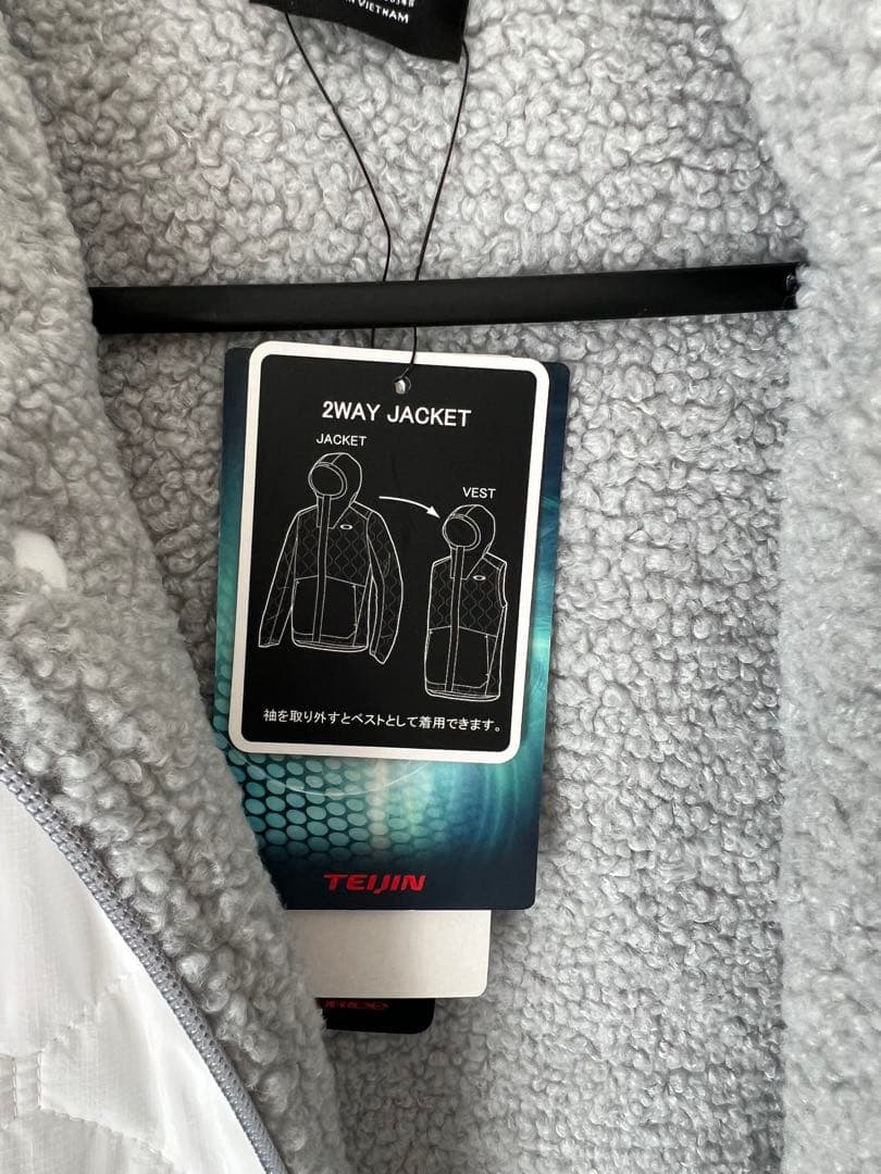 Oakley 2WAYジャケット ホワイト