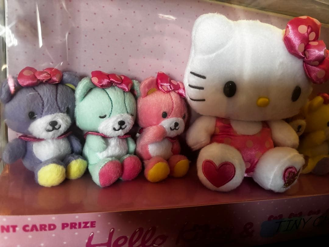 未開封 サンリオ50周年記念 1500体 非売品 ハローキティ&タイニーチャム