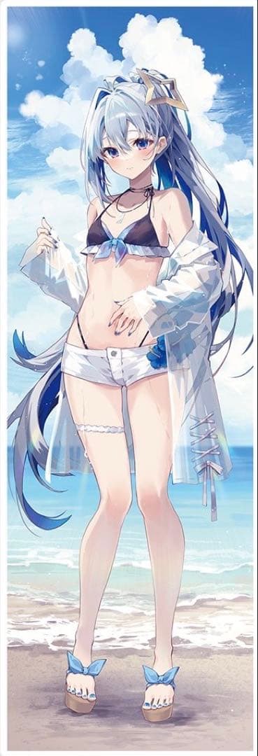 天音かなた 等身大水着タペストリー ホロライブ おしおしお