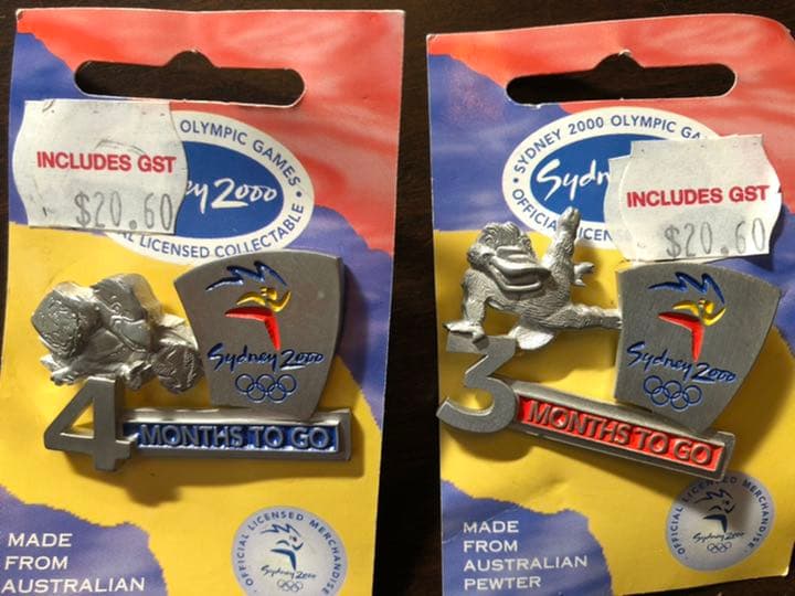 シドニーオリンピック ピンバッジ 8個