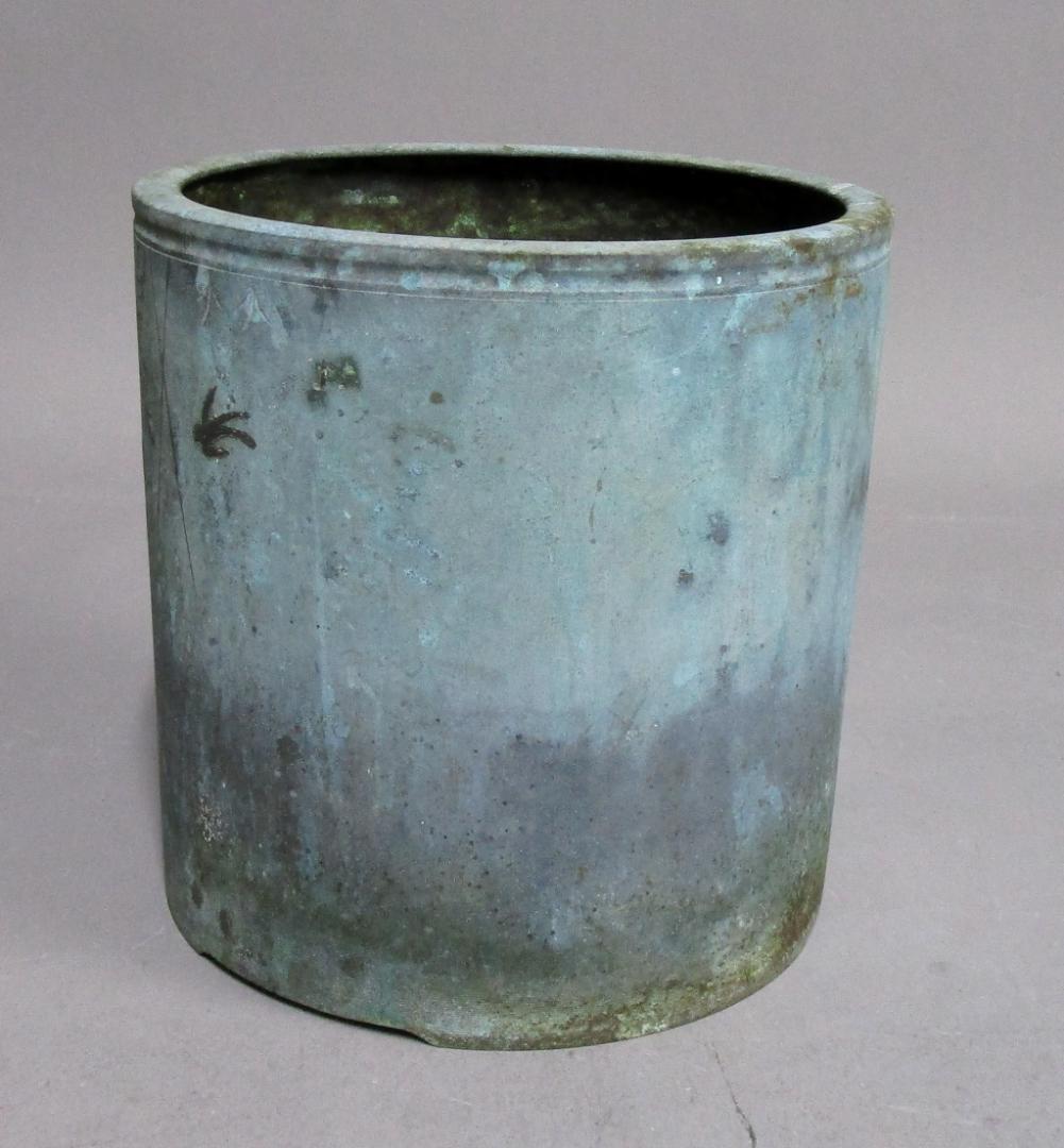 ビンテージ［象嵌 柳にツバメ 手あぶり火鉢］