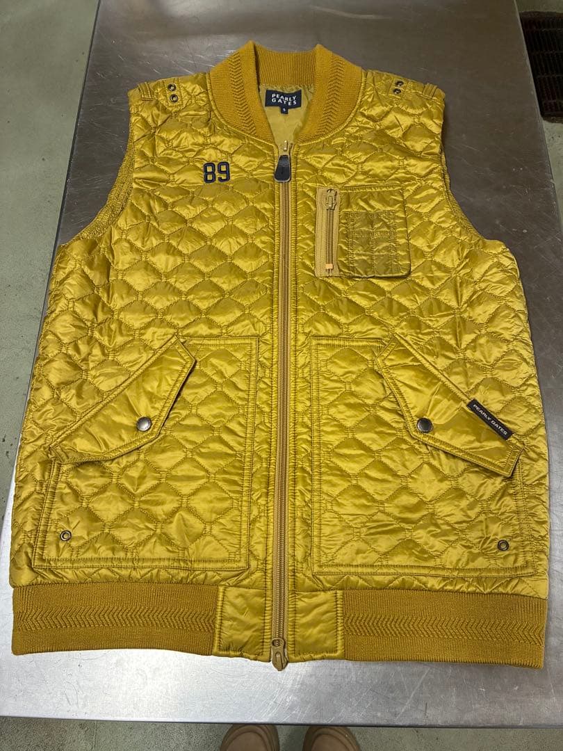 PEARLY GATES キルティングベスト S 89 サイズ5