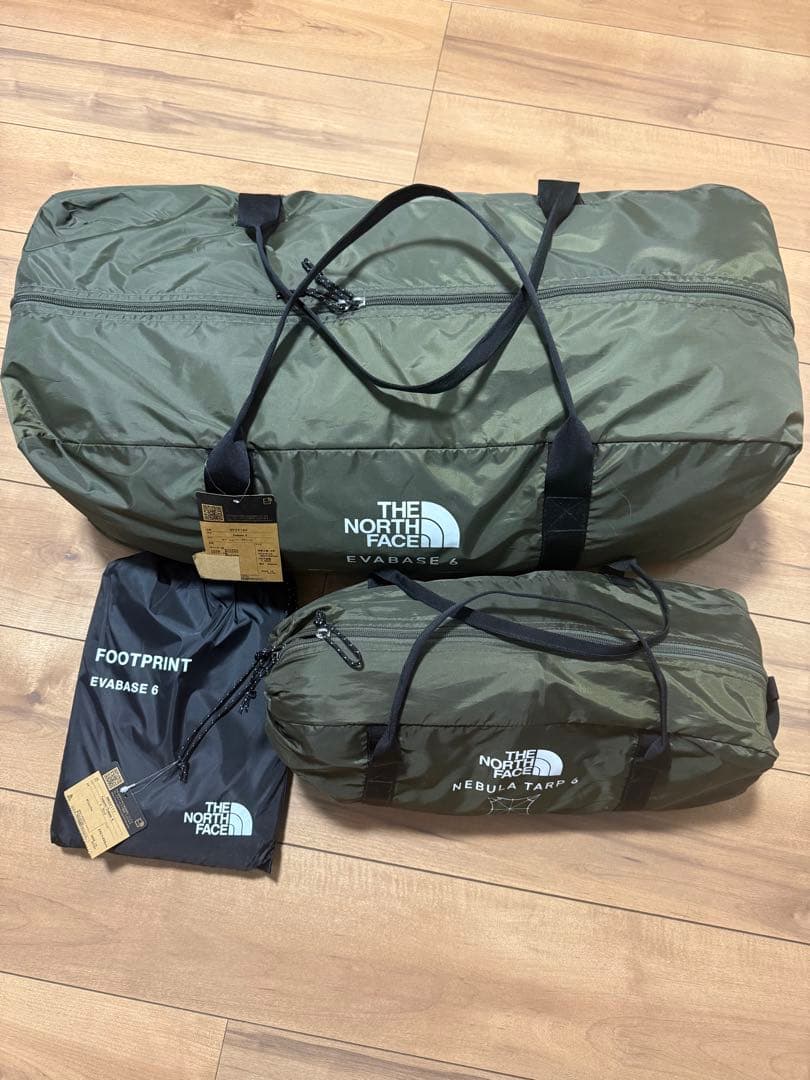 THE NORTH FACE エバベース6 ネブラタープ6 フットプリントセット