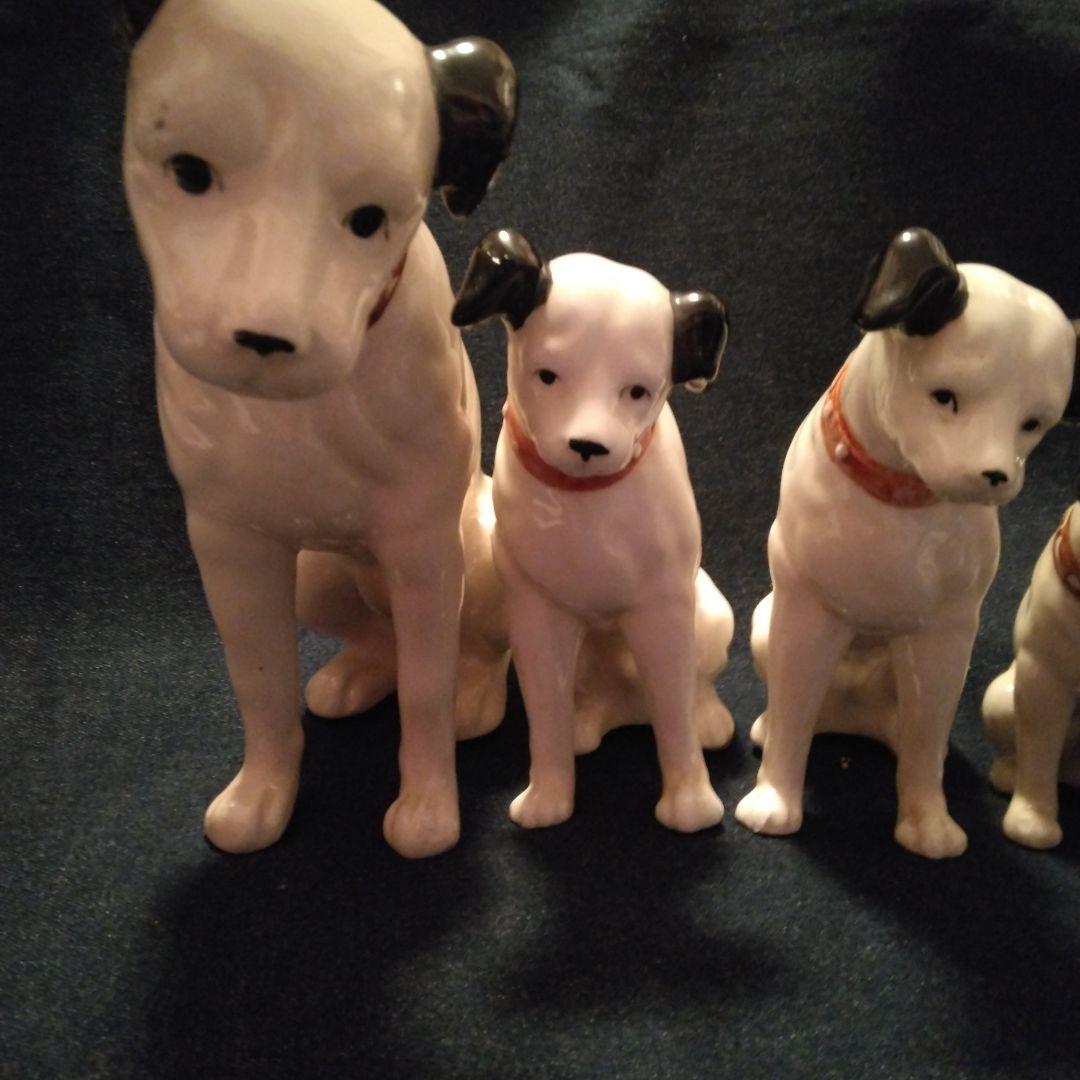 昭和レトロ　ビクター犬　セット　ビンテージ　置物　ステレオ
