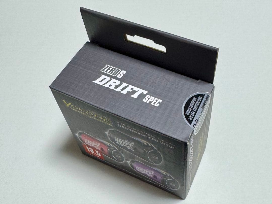 新品・未開封品 ヨコモ ZERO-S BK ブラシレス モーター 13.5T