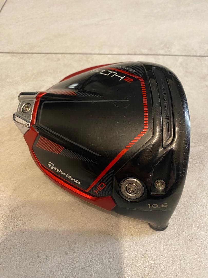 テーラーメイド ステルス2 HD 10.5 ドライバーヘッド（右打ち用）