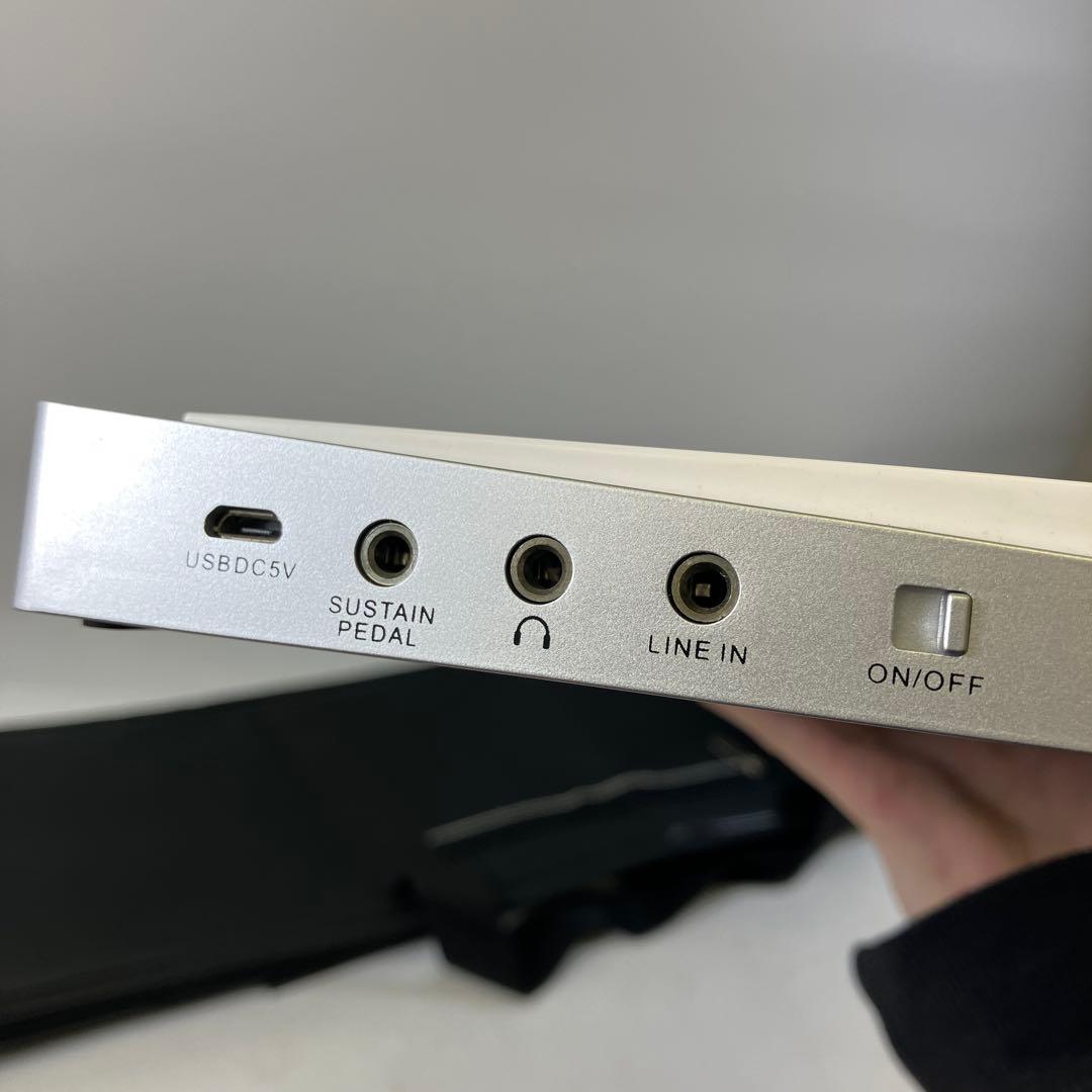 【動作確認済み】 ニコマク 電子ピアノ 61鍵盤 ソフトケース付き キーボード