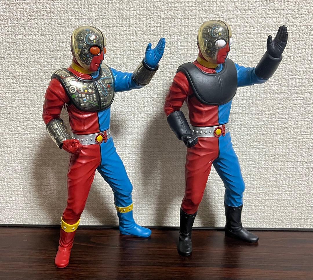 ソフビ魂 キカイダー01 影バージョン セット フィギュア ソフビ