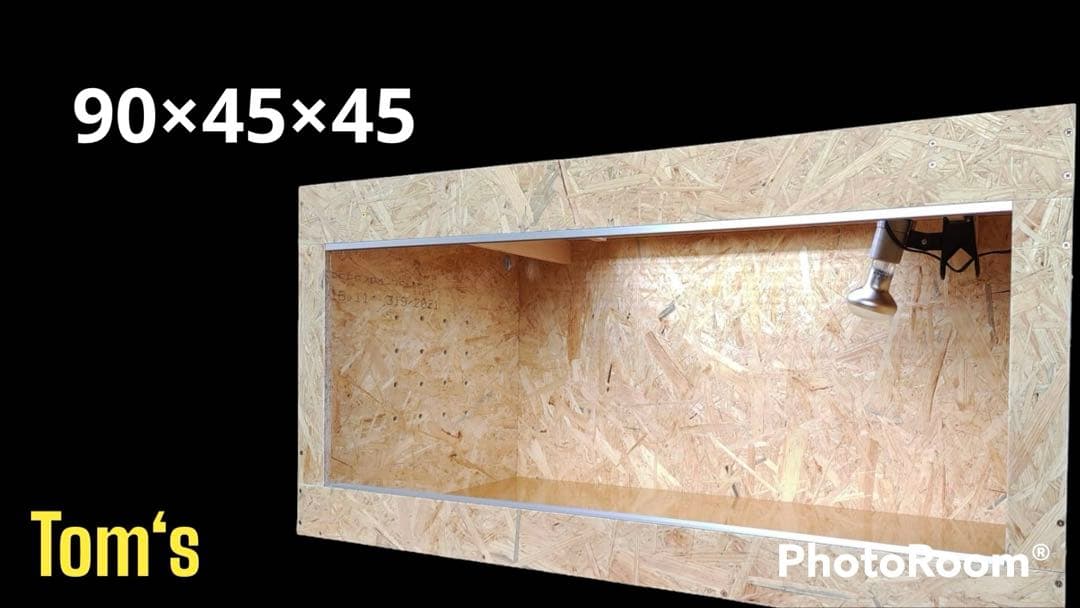 爬虫類ケージ　904545 蝶番開閉式　キャップ　ゲージ