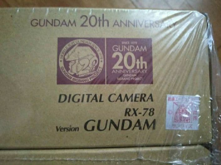 激レア【未開封】ガンダム20th Anniversary 限定1000台デジカメ