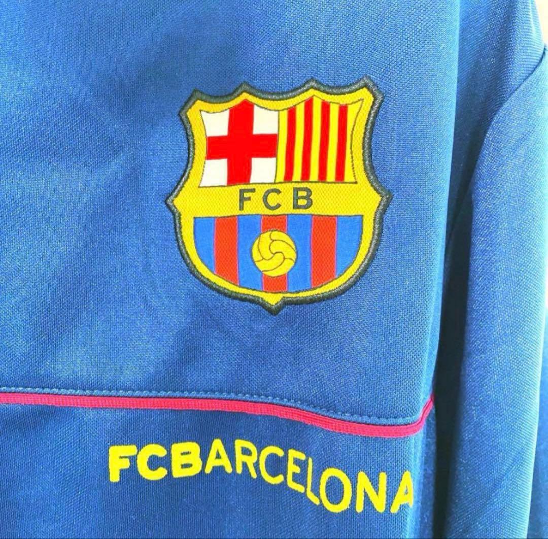 FC バルセロナ　トラックジャケット　ジャージ　サッカー　Lサイズ