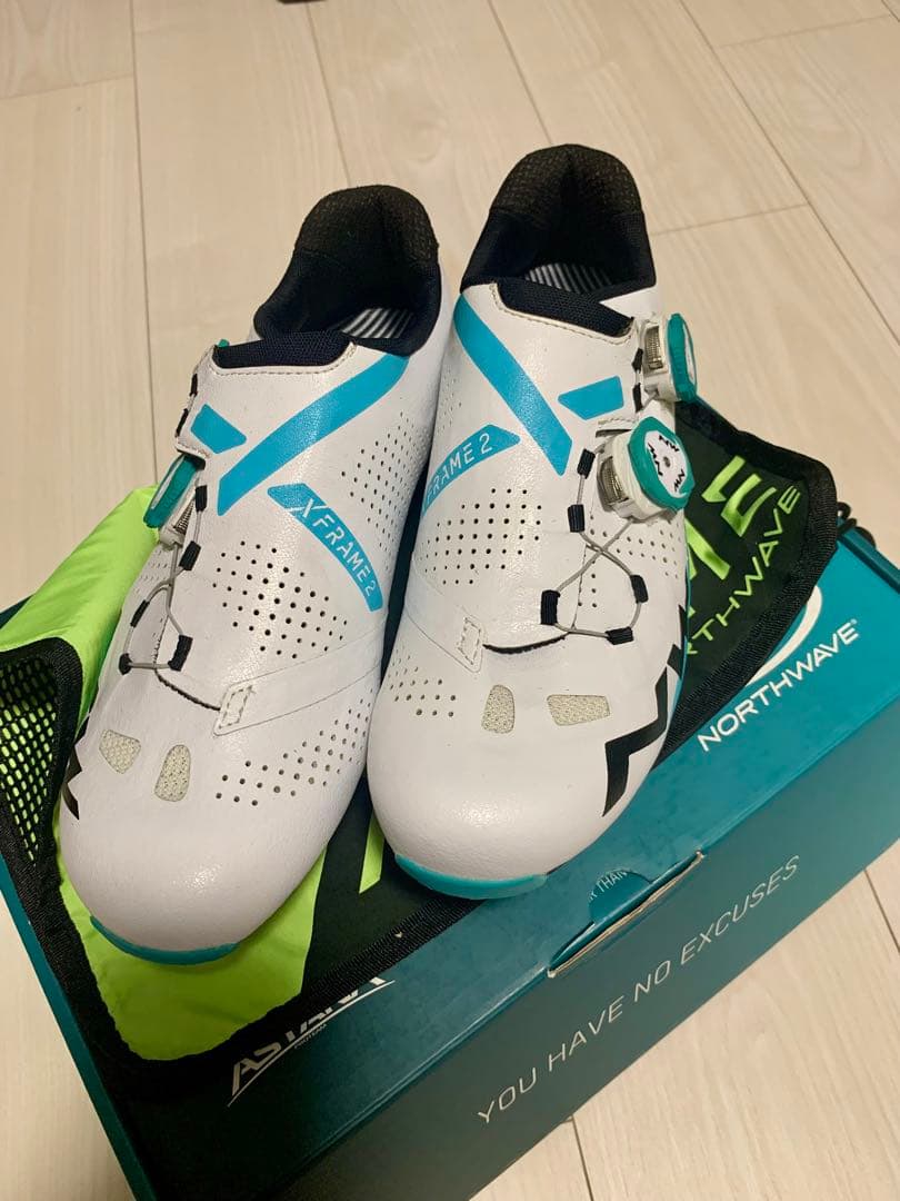 未使用)north wave ロードバイク ビンディングシューズ カーボン