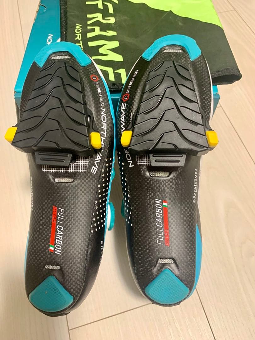 未使用)north wave ロードバイク ビンディングシューズ カーボン