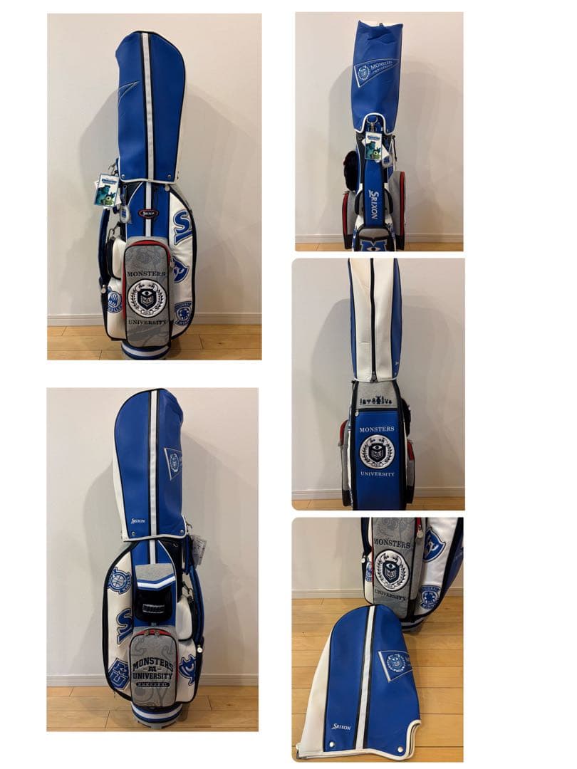 スリクソン　キャディバッグ　ユニバーシティ　モンスターズインク