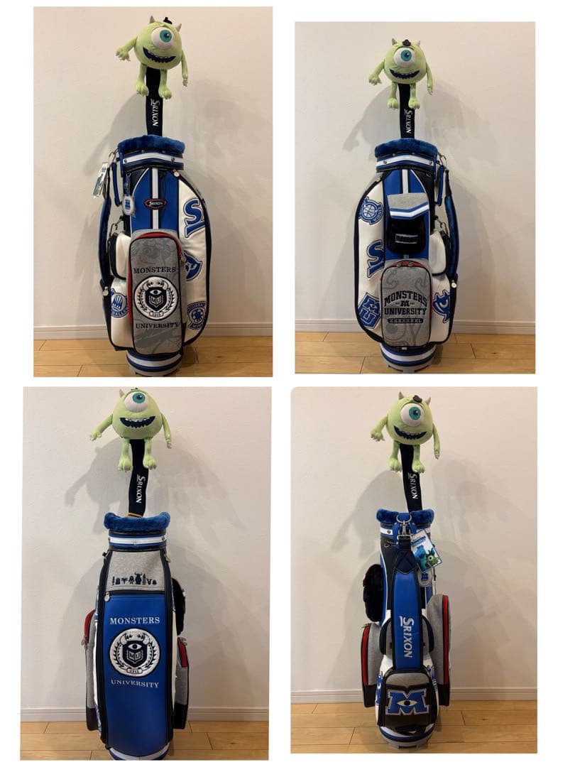 スリクソン　キャディバッグ　ユニバーシティ　モンスターズインク