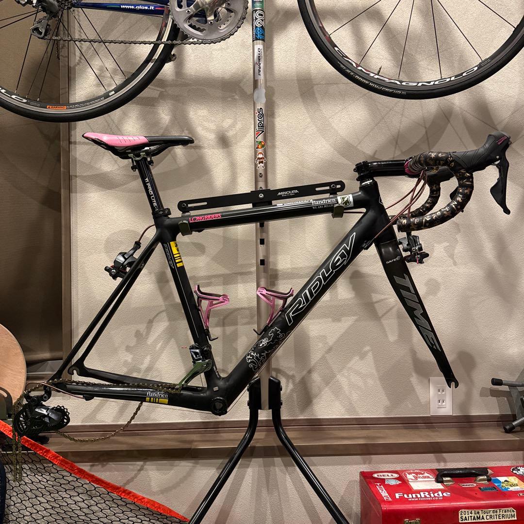 専用 Ridley Excalibur フレームセット＋ec90ハンドル