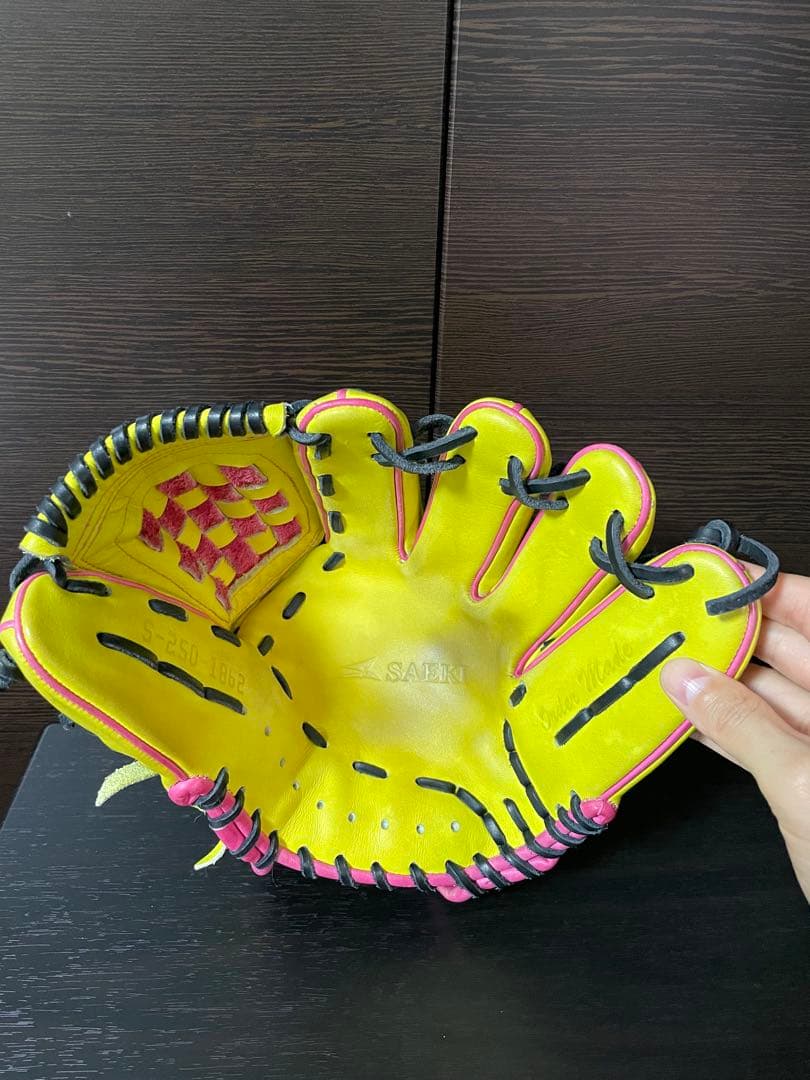 サエキ　軟式用オーダーグローブ　内野手用