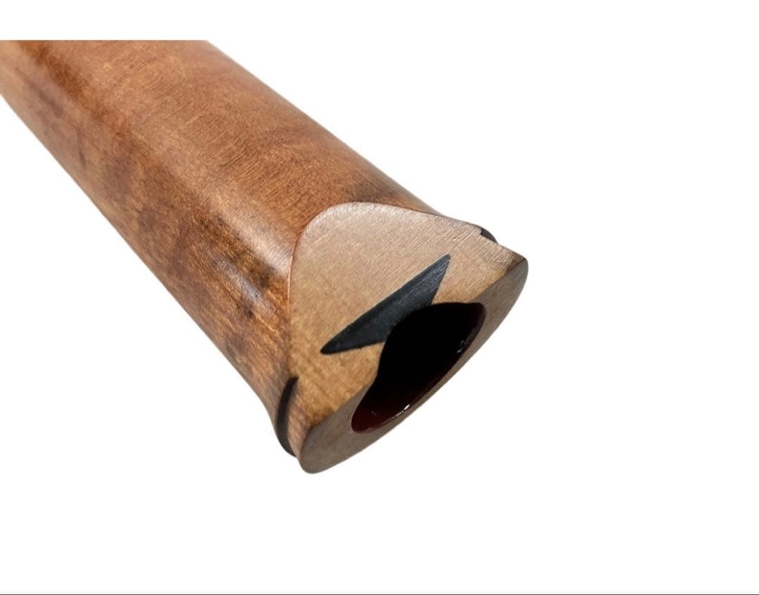 琴風尺八 琴古流 銘木 楓 1.8尺