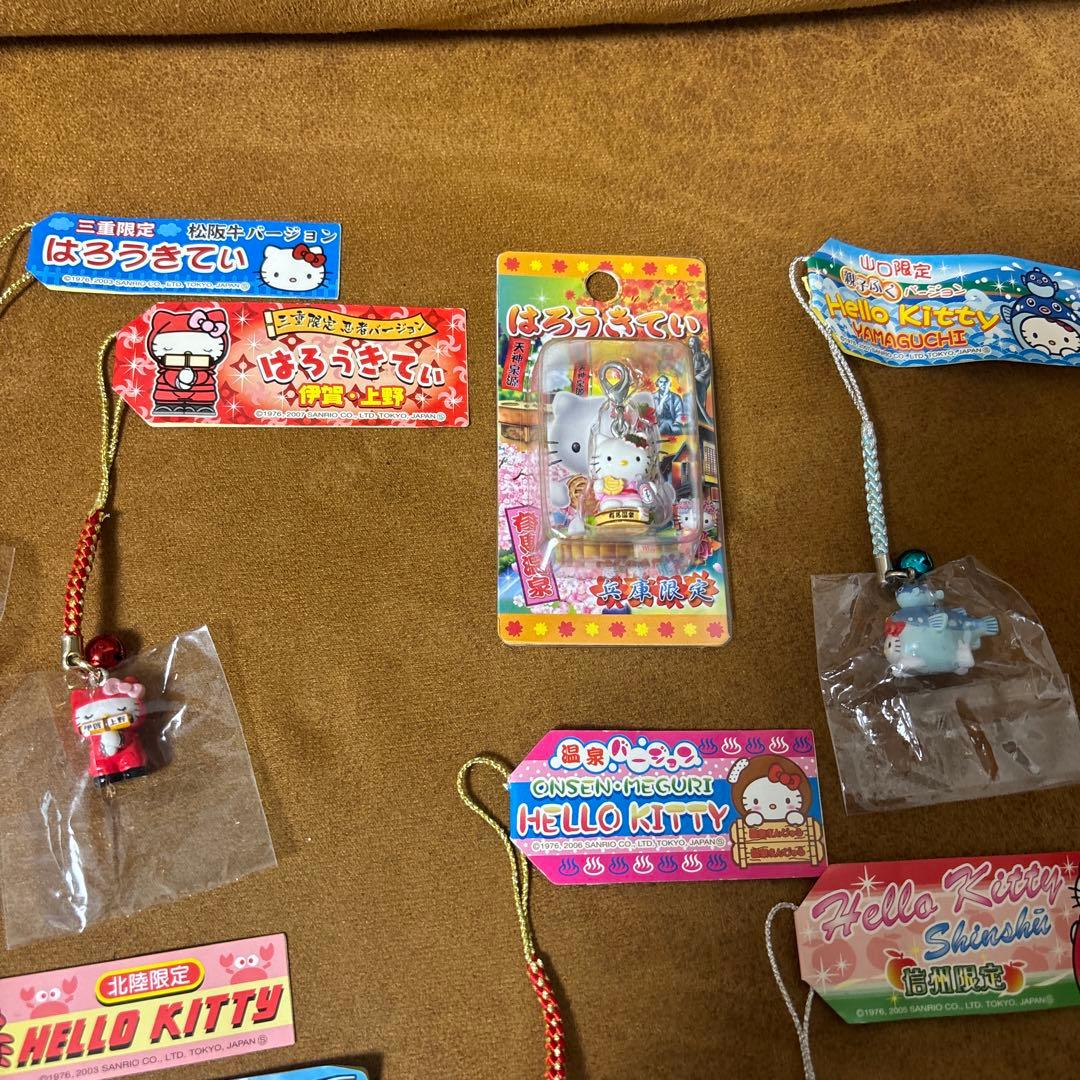 合*3様 ご当地 ハローキティ根付 まとめて20個