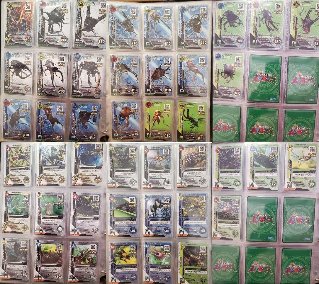 新ムシキング　1-4弾フルコンプ　5弾　プロモセミコンプ　ID無　希少セット