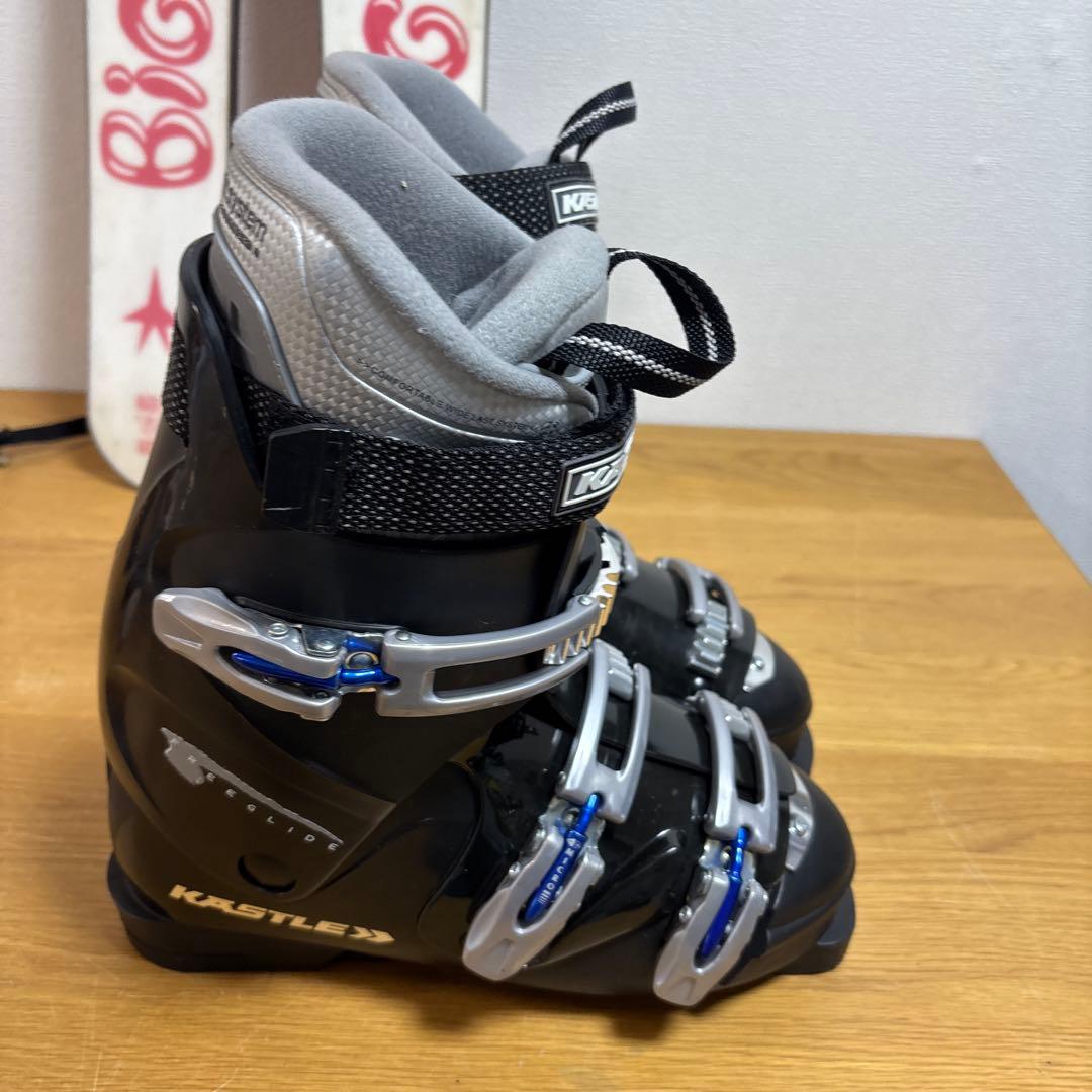 メンズショートスキーセット　ファンスキー　　KASTLE 26-26.5cm