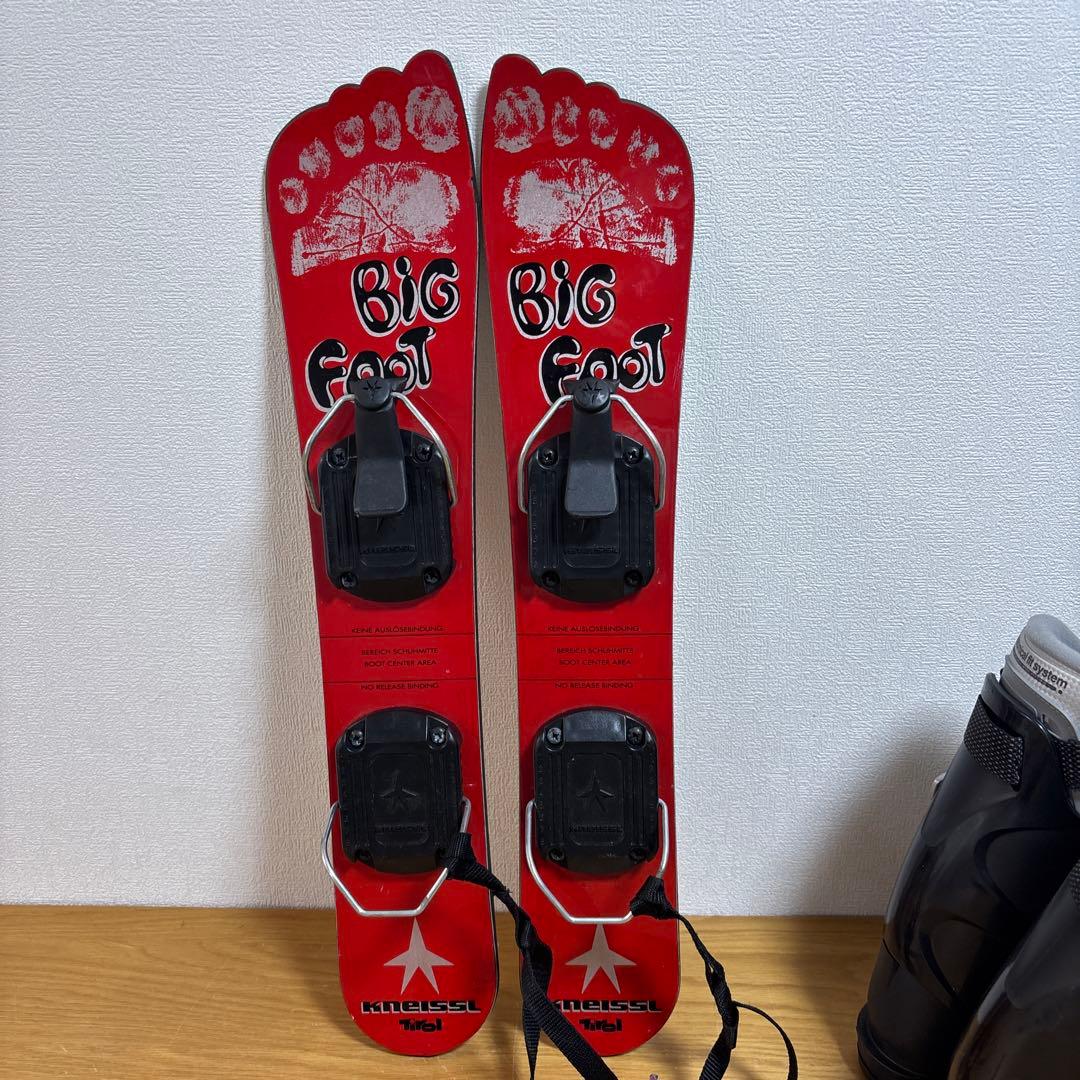 メンズショートスキーセット　ファンスキー　　KASTLE 26-26.5cm