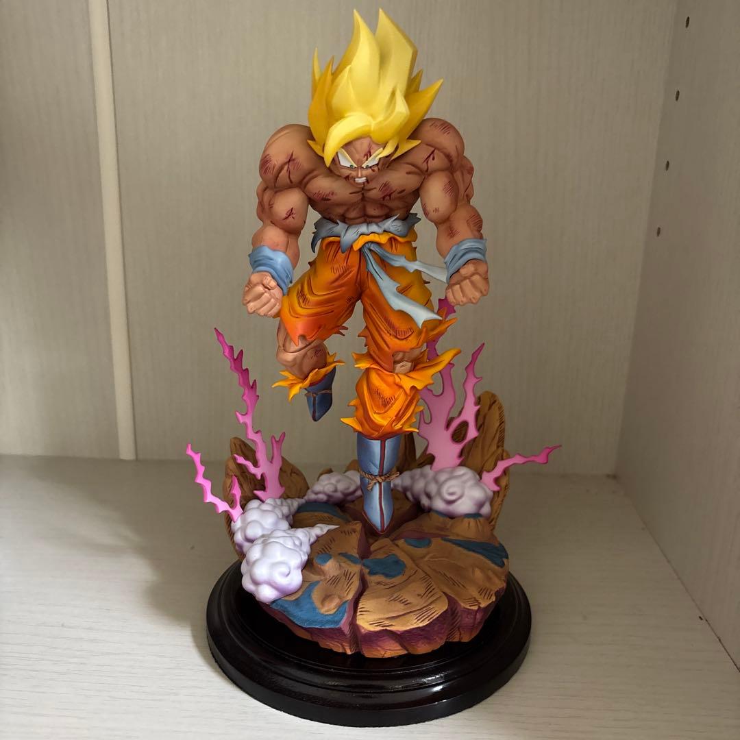 【最安値】造形天下一サイズ　ドラゴンボール　超サイヤ人　ガレージキットスタチュー