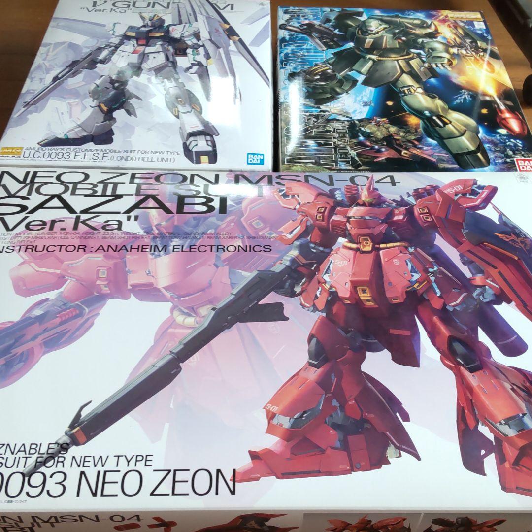 逆襲のシャア　MGニューガンダム・サザビーセット Ver.Ka