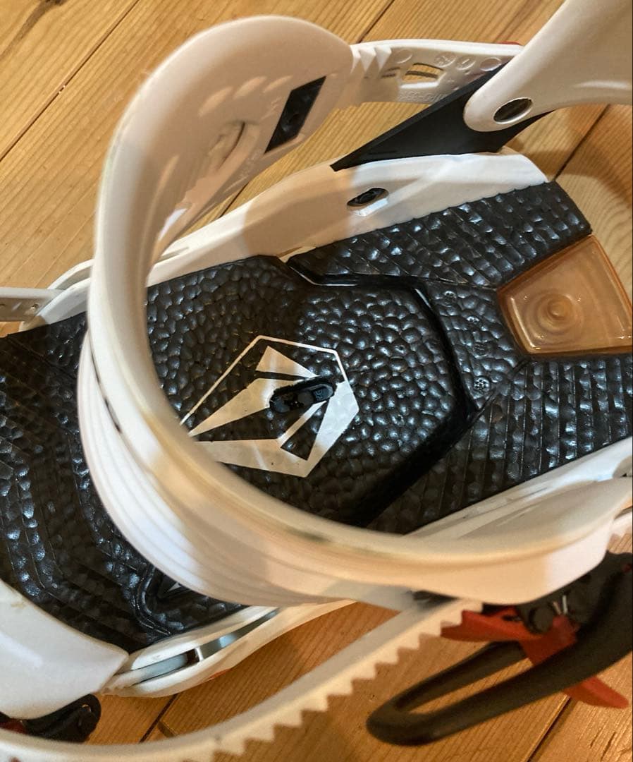 VOLCOM NITRO ビンディング ホワイト/オレンジ