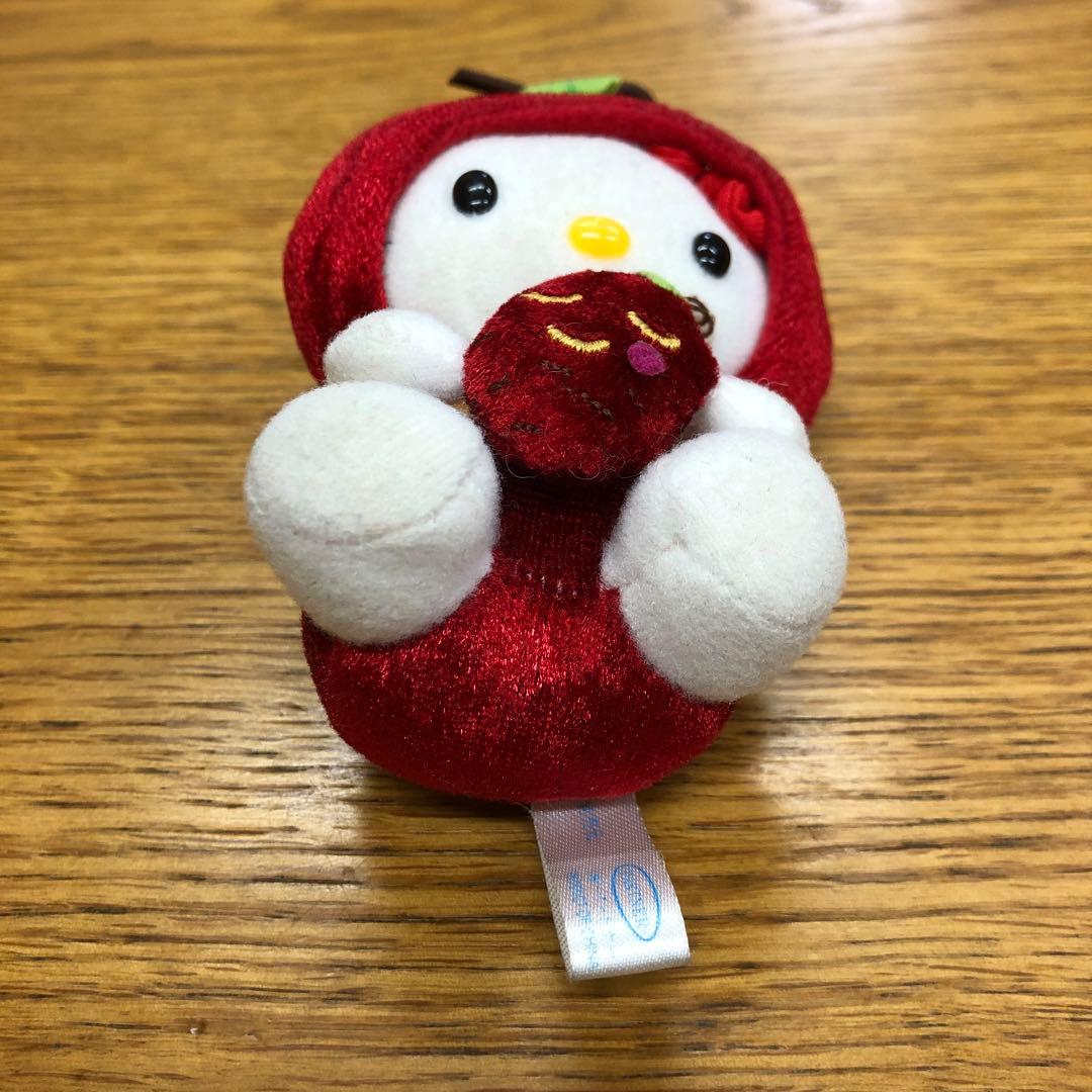 キーチェーン付きマスコット　キティちゃん（さつまいも）