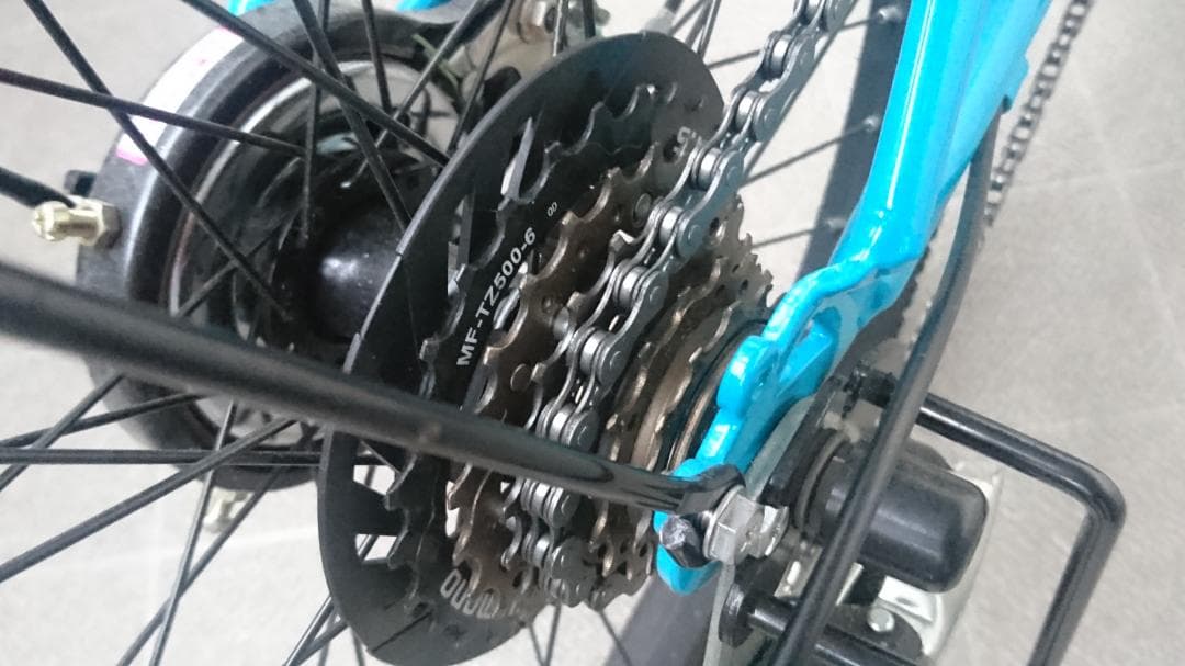 子供用自転車　22インチ DRIDE　ブルー　直接引き取り（芦屋市）