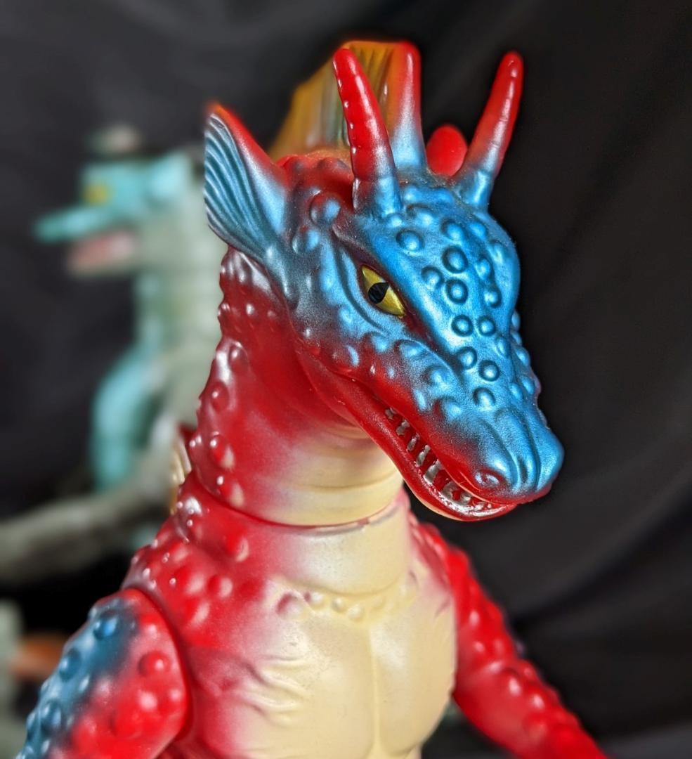 【バムⅡ】メカゴジラ２＆チタノザウルス（ブルマァク・Ｍ１号）ソフビ＋ミニ