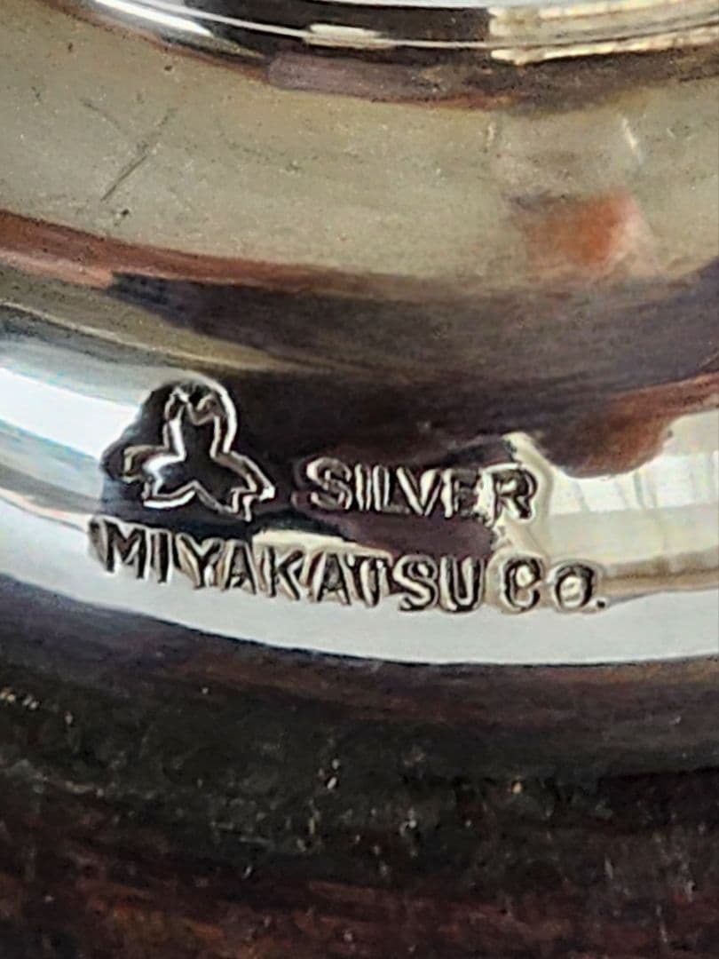 銀製 Silver MONTHLY CUP 301.31g　ゴルフ 記念カップ