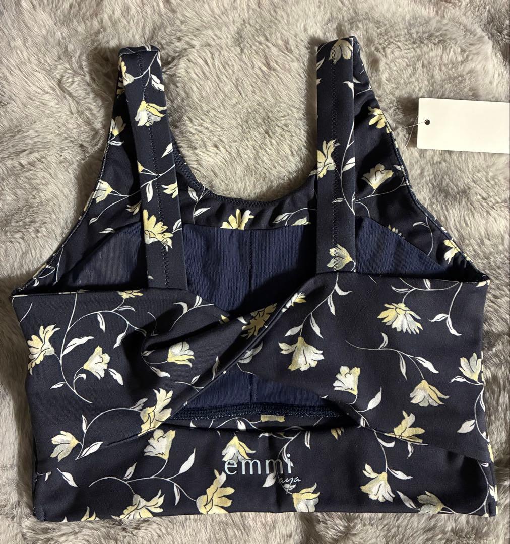 極美　emmi×aya エミヨガ×アヤ　コラボ　ヨガウェア　スミグレー　サイズ０