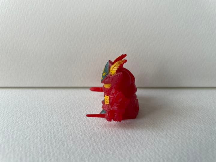 【希少】ガン消し 麗騎士レッドウォーリア 彩色済み