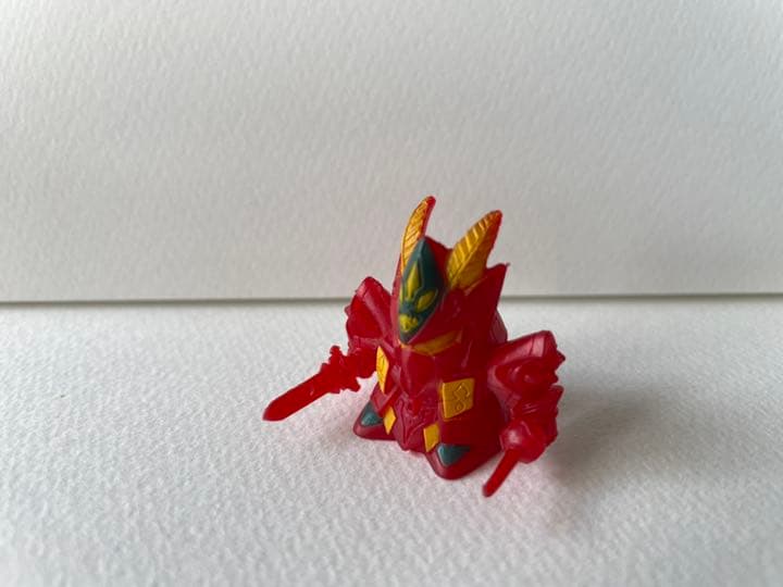 【希少】ガン消し 麗騎士レッドウォーリア 彩色済み