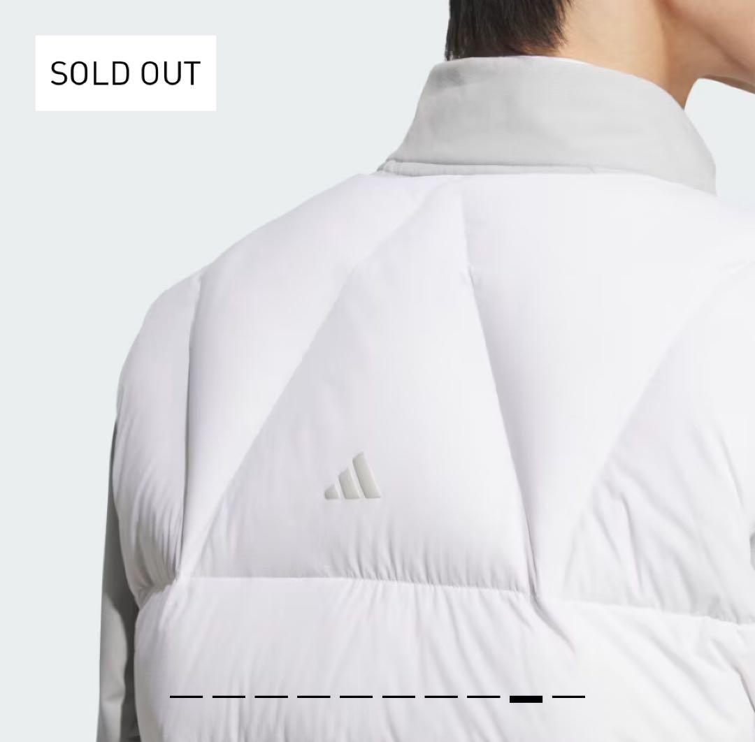新品アディダスゴルフ防寒ジャケットFROST GUARD3WAYダウンジャケット