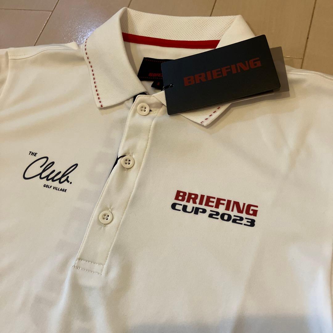 【新品】BRIEFING CUP 2023 限定品／ポロシャツ／Ｓサイズ